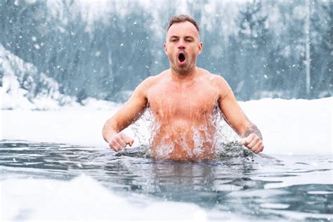 l'eau froide pour les hommes